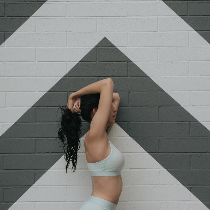 Yoga and wellness studio with natural lighting